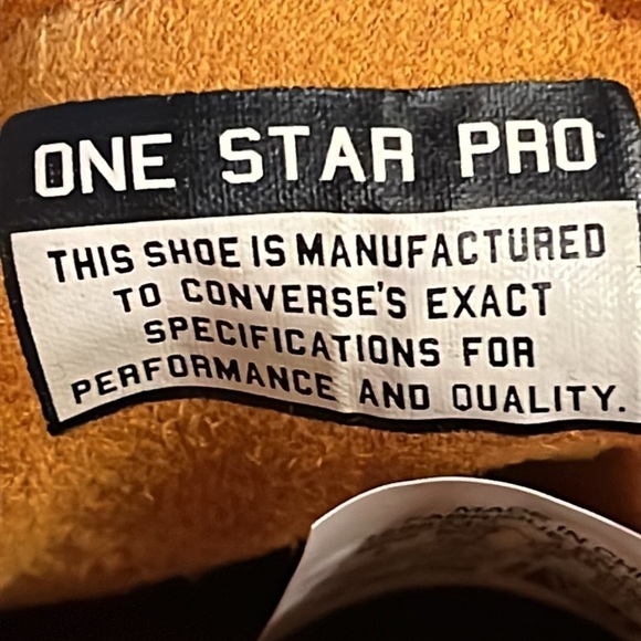 Converse One Star Pro Ox Men 8 women 10.5 Casual Skate Shoe  Sneakers - Picture 9 of 12